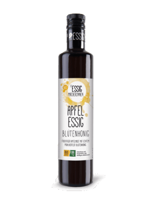 Bio-Essigmacherinnen Apfel-Bluetenhonig